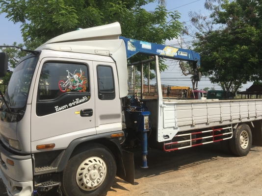 ขาย6ล้อ เดก้า195ปี48กระบะยาว6เมตรติดเครนTADANO 5ตัน