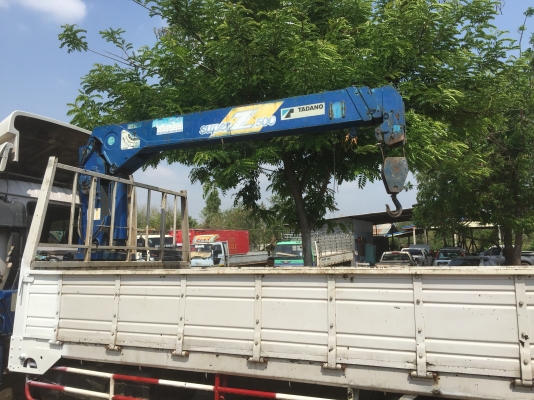 ขาย6ล้อ เดก้า195ปี48กระบะยาว6เมตรติดเครนTADANO 5ตัน