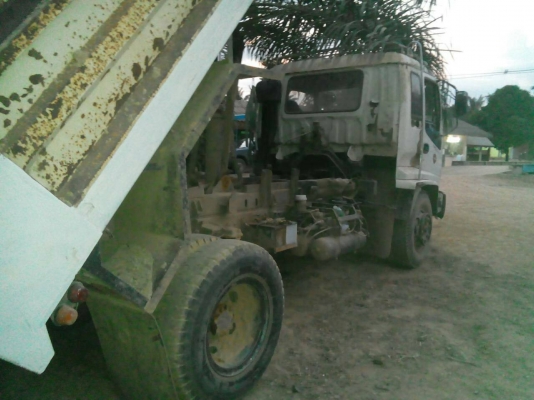 รถอีซูซุ  6  ล้อดั๊ม 195  แรงม้า. ปี 47  ( รถห้างแท้. )  สนใจติดต่อ   081 - 6079515