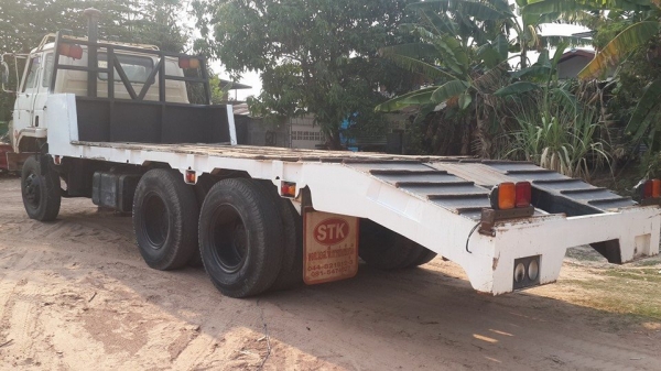 ขาย NISSAN UD 285 เทอร์โบว์ 2เพลา ท้ายเป็ดลาก320 เหล็กดรีมสอดทะลุ แชชซีสวย เครื่องแน่น สภาพพร้อมลุยงาน  พ.เพาเวอร์ เอกสารพร้อมโอน