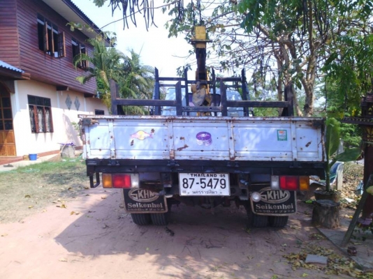 ขาย6ล้อติดเครนKS110 หัวดัมพ์ได้ แชชซีสวย เครนKATO2.50ตัน 3ปอก แชชซีสวยเครื่องดี ทะเบียนเต็ม