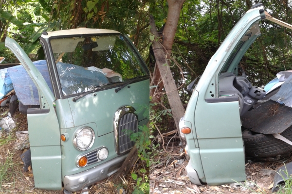 ขาย (เฉพาะส่วนหัวด้านหน้า Subaru Sambar dias classic ตัดมาจากญี่ปุ่น)