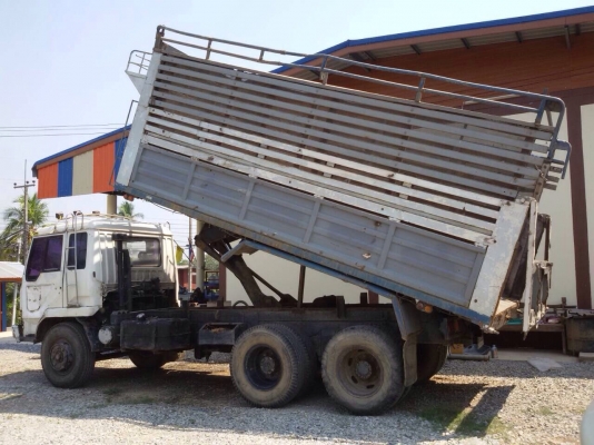 ขายรถบรรทุกสิบล้อดัมพ์ Mitsubishi FN215K เครื่อง 6D17-220 แรง 1 เพลา กระบะดัมพ์ ขายรถบรรทุกสิบล้อดัมพ์ Mitsubishi FN215K เครื่อง 6D17-220 แรง 1 เพลา กระบะดัมพ์