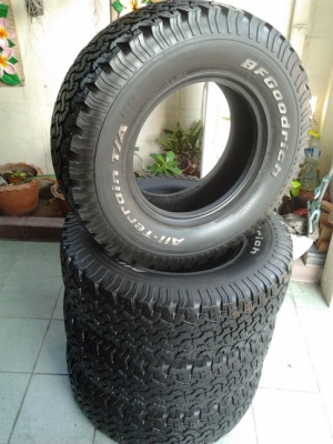BF All USA. 265/75/16 ปี11 สภาพดี สวยๆ 1ชุด