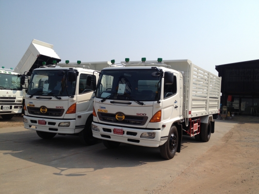 สวยๆเลยค่ะ HINO MEGA เครื่อง JO8C 225 แรงม้ากระบะดั้มพ์เกษตร ยาว 5.30 เมตร สูง 1.70 เมตร ยาง 900 ขอบ 20 สวยๆกระบะต่อใหม่ พร้อมเล่มทะเบียนรถห้างนะคะ อีก 2 คัน ยาว 7.20 เมตร