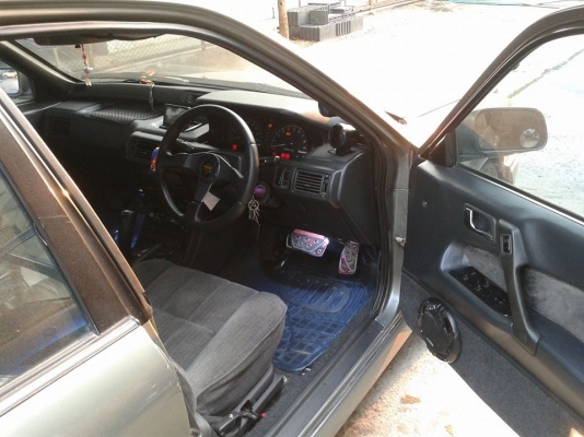 MITSUBISHI, GALANT 2.0 GTi โฉม ปี90-93 สีเขียว เกียร์ออโต้ ติดแก๊ส LPG