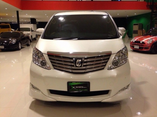 ขาย Toyota Alphard สีขาว ปี 2009 เครื่อง 3.5 ตัว Top สุด ภาพในเบาะหนังสีครีม ตัว Mickey Mouse มี Navigator ประตูสไลท์ไฟฟ้า 2 บาน กล้องมองหลัง Multifuntion ครบ รถสภาพเหมือนใหม่ ไม่เคยชน  ขาย 1,790,000 เท่านั้น ไม่ต่างกับซื้อรถใหม่คับ จัดไฟแนทซ์ได้เกือบเต็ม