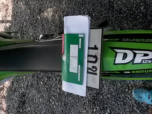 ขาย gpx Dp 125 cc ทะเบียนพร้อมชุดโอน รถ 8 ดือน