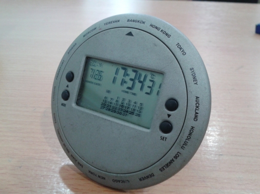 นาฬิกาบอกเวลาทั่วโลก