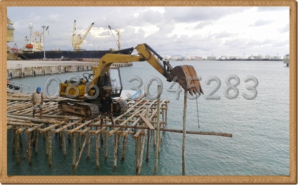 รับตอกเสาเข็ม