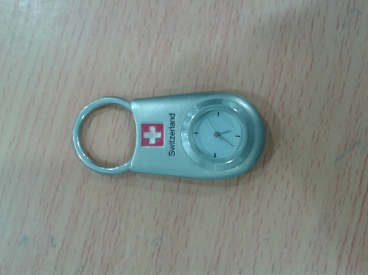 พวงกุญแจ นาฬิกา Swiss แท้