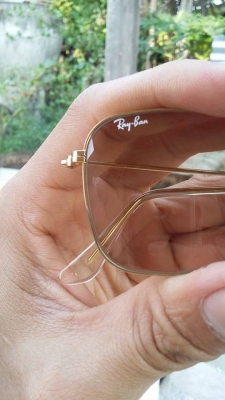 ขาย rayban usa caravan เลนส์ออโต้ปรับแสงครับ มือหนึ่งเก่าเก็บครับ