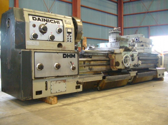 ขายเครื่องกลึงงานหนักDAINICHI Lathe DHM 880&phi;X2,500M/M Chuck: 600&phi; Year: 1971