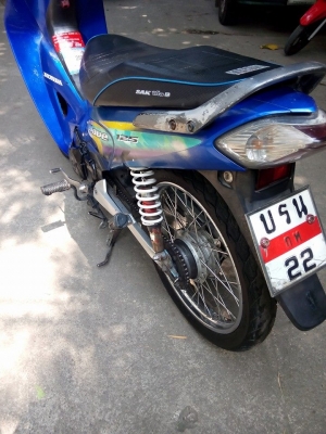 ขายถูกๆ wave125s ปี2545รถบ้านราคาประหยัด เล่มเอกสารครบ