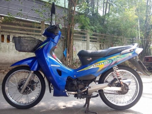 ขายถูกๆ wave125s ปี2545รถบ้านราคาประหยัด เล่มเอกสารครบ