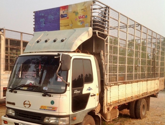 ขายด่วนHINo FC4J 140แรงยาว5.5เมตร เครื่อง คัสซีดี พาวเวอร์ แอร์