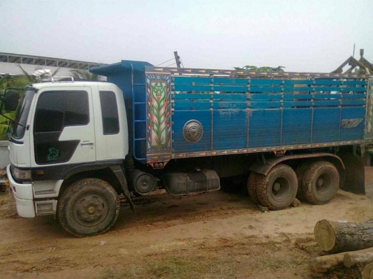 ขายรถ10 ล้อ 2 เพลา กระบะเนียมชลบุรีดั้ม HINO FM2K ปี.42 รถสวย ราคา.1400000 ต่อรอง