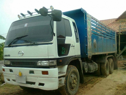 ขายรถ10 ล้อ 2 เพลา กระบะเนียมชลบุรีดั้ม HINO FM2K ปี.42 รถสวย ราคา.1400000 ต่อรอง