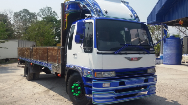 ขายรถ 6 ล้อใหญ่ HINO สิงไฮเทคFF3H195แรงม้า สภาพสวยเดิม  เครื่องดี คัชชีสวย เดิม กระจกไฟฟ้า แอร์เย็น ยาว7.20เมตร รถห้างแท้ กะบะไม้สวย  พร้อมใช้งานเลยครับ ม