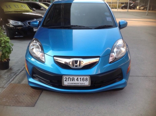 HONDA BRIO 1.3V-2013 ตัวท็อป สีฟ้า