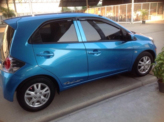 HONDA BRIO 1.3V-2013 ตัวท็อป สีฟ้า