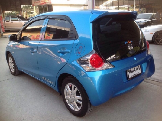 HONDA BRIO 1.3V-2013 ตัวท็อป สีฟ้า