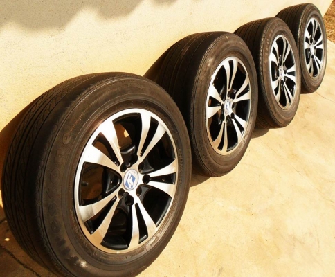 แม็กซิ่ง ขอบ14_4รู100และ4รู114 พร้อมยางไฟร์สโตน(4ล้อ 2,900บ.)