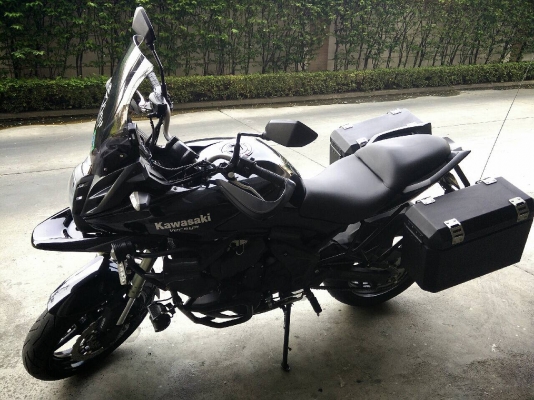 ขายKawasaki Versys 650CC มือสอง พร้อมของแต่งครบชุด