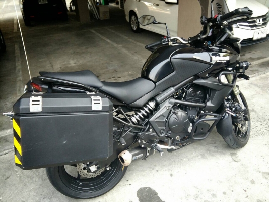 ขายKawasaki Versys 650CC มือสอง พร้อมของแต่งครบชุด