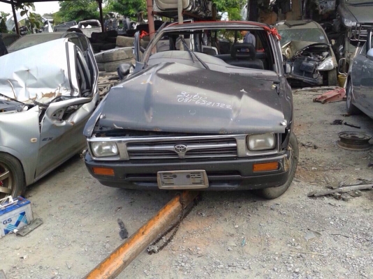 โตโยต้าเเคป  ปี93 สีเทา ทะเบียนพร้อมหรือเเยกเป็นอะไหลมีหลายรุ่น