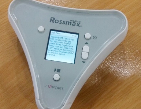 เครื่องวัดการเต้นของหัวใจ Rossmax VIPort เครื่องวัดการเต้นของหัวใจ Rossmax VIPort