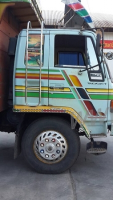 รถ 10 ล้อ Isuzu 175 แรงม้า รถรั้ว(หลังถนน) รถปี 2534