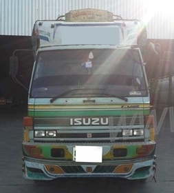 รถ 10 ล้อ Isuzu 175 แรงม้า รถรั้ว(หลังถนน) รถปี 2534