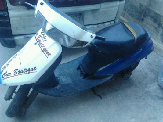 ขายรถป๊อบฮอนด้า รุ่นแทคstand up ขาตั้งไฟฟ้า