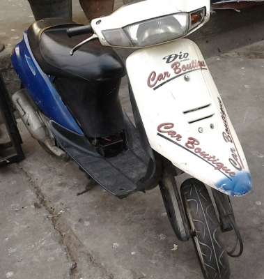 ขายรถป๊อบฮอนด้า รุ่นแทคstand up ขาตั้งไฟฟ้า