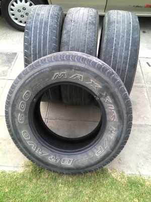 235/70R15 MAXIS H/P BRAVO 600 ตัวหนังสือขาว ชุด 4 ล้อ ได้ทุกเส้นครับ  TEL.081-427-3941