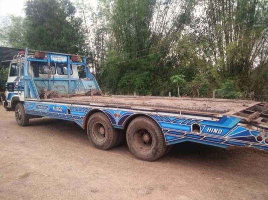 ขายรถสิบล้อ 2 เพลา เทเลอร์ลากรถเกี่ยวข้าว