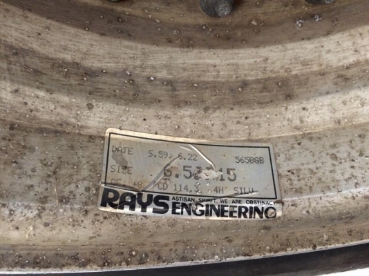 ขายล้อ RAYS VOLK RACING MESH 15x6.5 ออฟ8 4/114.3 มี 5 วง ขายล้อ RAYS VOLK RACING MESH 15x6.5 ออฟ8 4/114.3 มี 5 วง