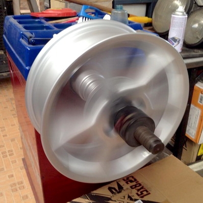 แม็กซ์16นิ้ว 4รู100 รุ่น6ก้าน ฝากลางดำ สภาพสวยทั้งชุด เช็คดุ้งแล้ว ตจวส่งได้