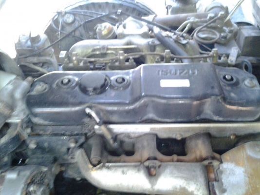 ขายNPR115รถห้าง กระบะหลังคาโดยสารสแตนเลส พร้อมเบาะนั้งเพลาหลังF