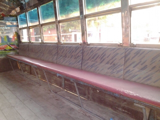 ขายNPR115รถห้าง กระบะหลังคาโดยสารสแตนเลส พร้อมเบาะนั้งเพลาหลังF