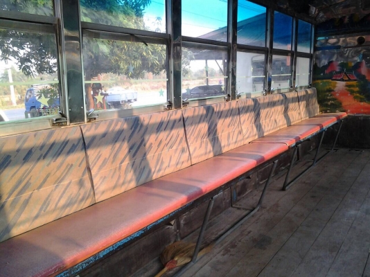 ขายNPR115รถห้าง กระบะหลังคาโดยสารสแตนเลส พร้อมเบาะนั้งเพลาหลังF