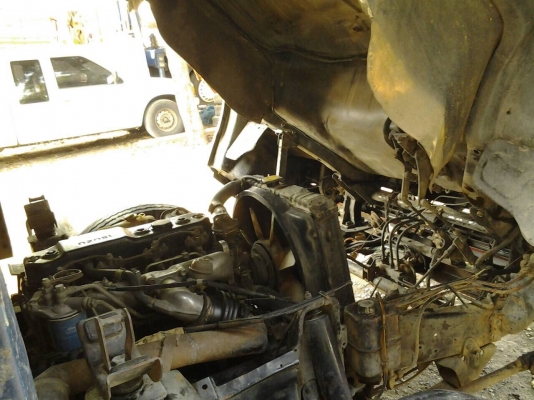 ขายNPR115รถห้าง กระบะหลังคาโดยสารสแตนเลส พร้อมเบาะนั้งเพลาหลังF