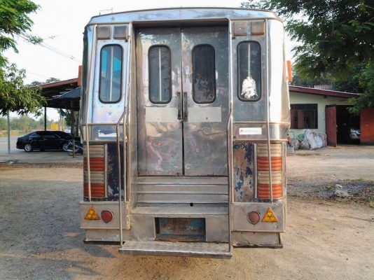 ขายNPR115รถห้าง กระบะหลังคาโดยสารสแตนเลส พร้อมเบาะนั้งเพลาหลังF