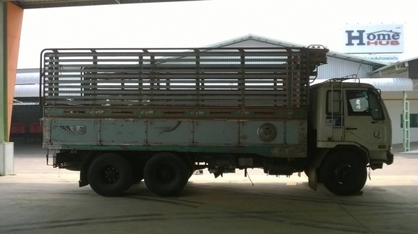 ขายรถล่อง 10 ล้อ เพลาเดียว NISSAN UD เครื่อง FE6-T เทอร์โบ 220 แรงม้า คัสซีสวยตลอดเส้น เบรคทิฟฟี่ เพาวเวอร์ ยางเรเดียลเต็มทั้ง 10 เส้น ทะเบียนพร้อมโอนครับ