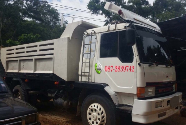 ขายรถดั้มพ์ 6 ล้อ MITSUBISHI