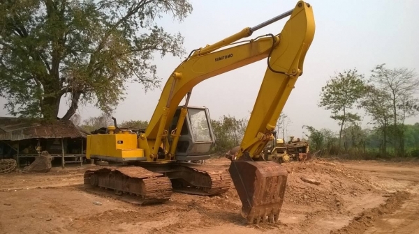 ขายแบคโฮ SUMITOMO สภาพพร้อมใช้ ราคาถูกครับ ขายแบคโฮ SUMITOMO สภาพพร้อมใช้ ราคาถูกครับ
