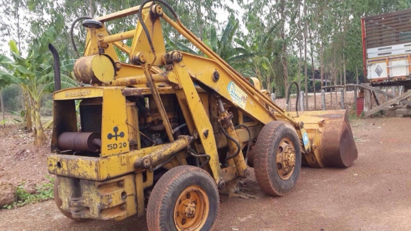 ขายรถตัก SD20 ต่อแขนแล้ว เครื่องเดิม เอกสารสัญญาซื้อขาย