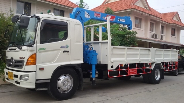 ขาย HINO 500 FG8J ติดเครน TADANO 5 ตัน