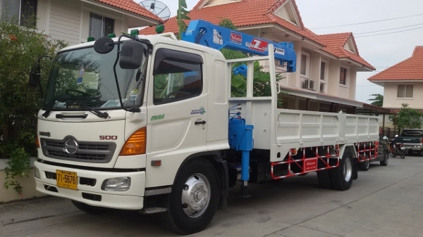 ขาย HINO 500 FG8J ติดเครน TADANO 5 ตัน